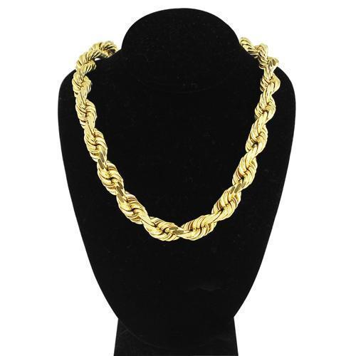 22K Yellow Gold Rope Chain 9.5 mm 