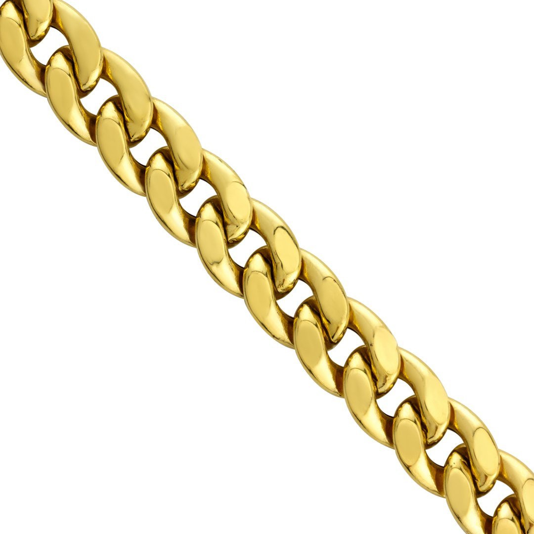 Hollow Cuban Link Chain 8mm Chain in 