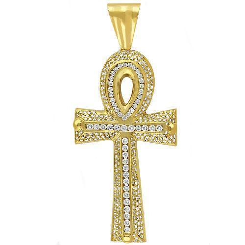 real diamond ankh