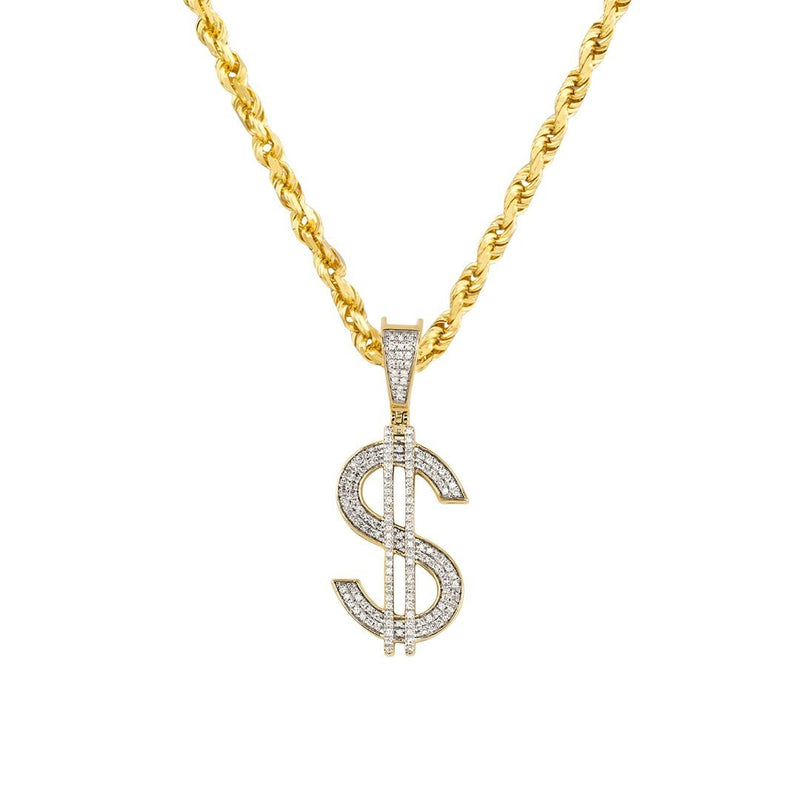 gold chain money sign