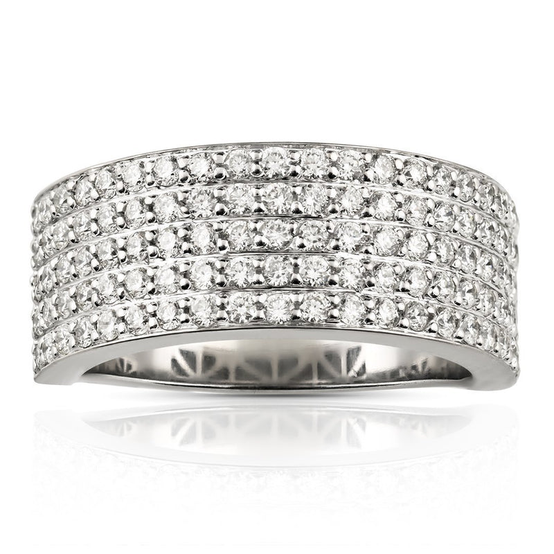 diamond encrusted ring band