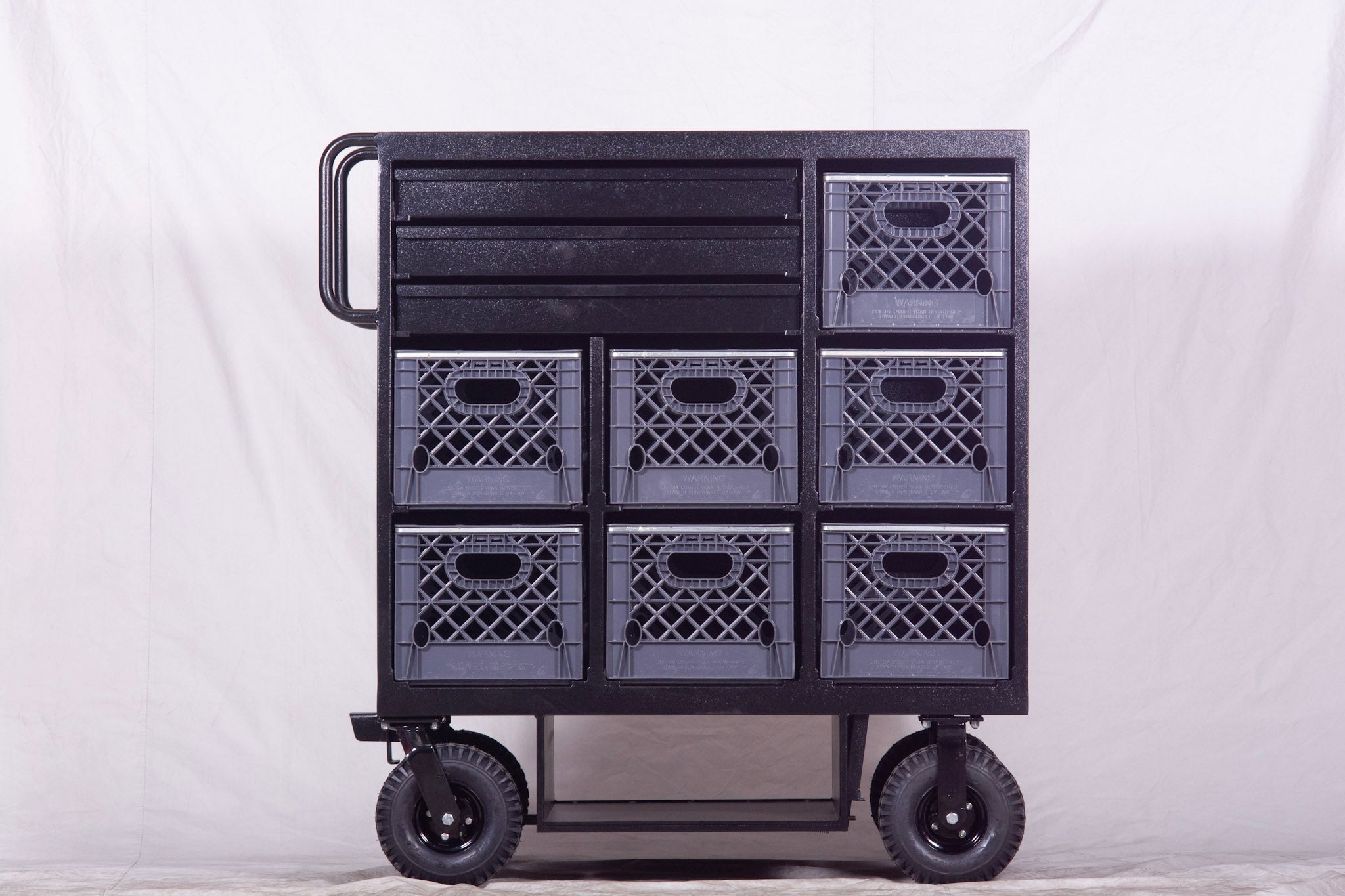 7 Crate Cart With Pipe Organ