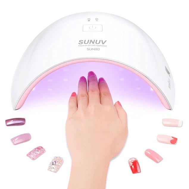 Lampara Secadora de Uñas Gel y Acrílico con LED Luz UV 481178105 | Tu  outlet online de descuentos