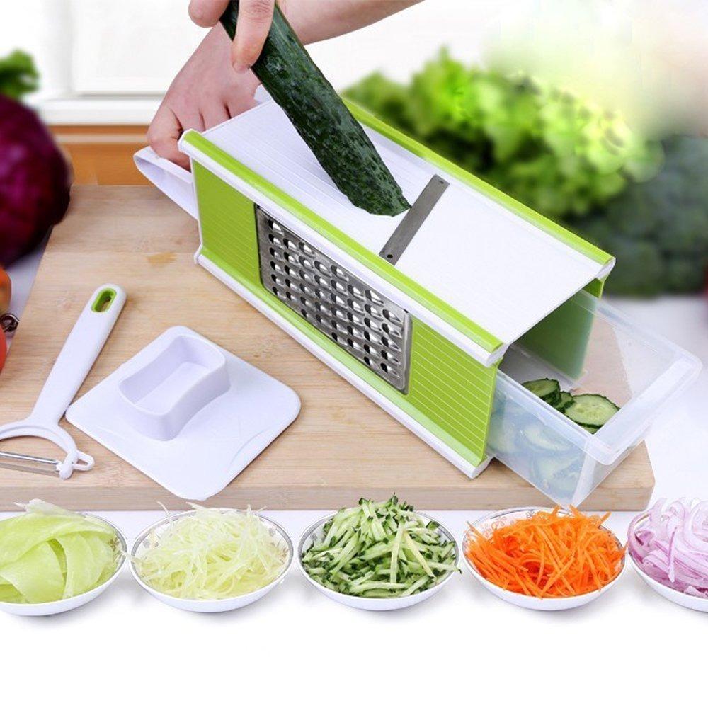 Rallador De Verduras Y Frutas Multiuso 5 En 1 Grater / 003452 | Tu