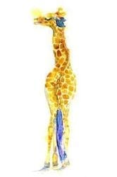 Giraffe Card Sheila Gill Fine Art