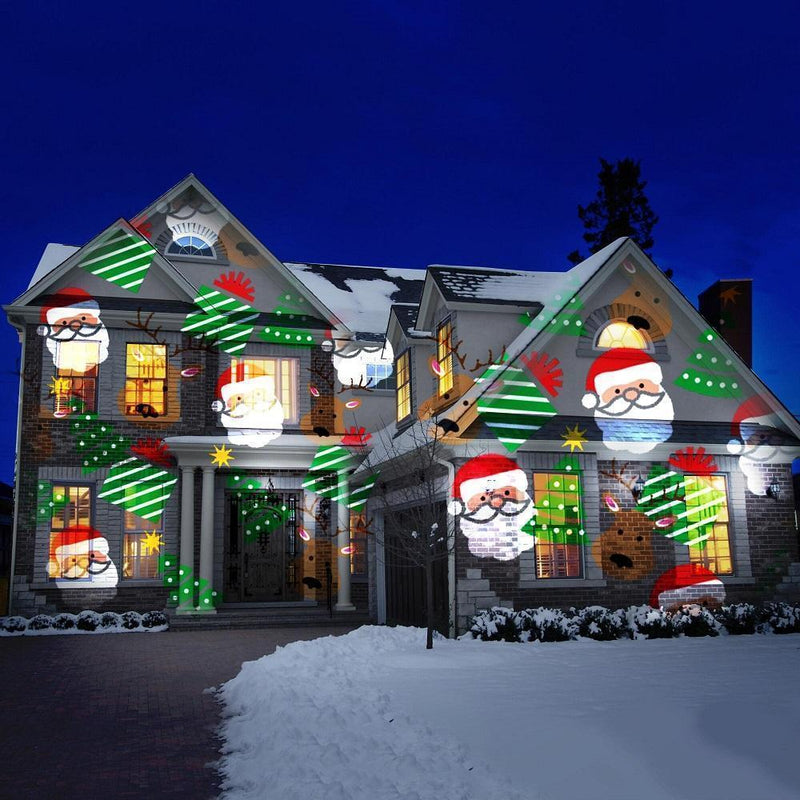 Christmas  Halloween  Home  Decoration  Projector  Lights  12  