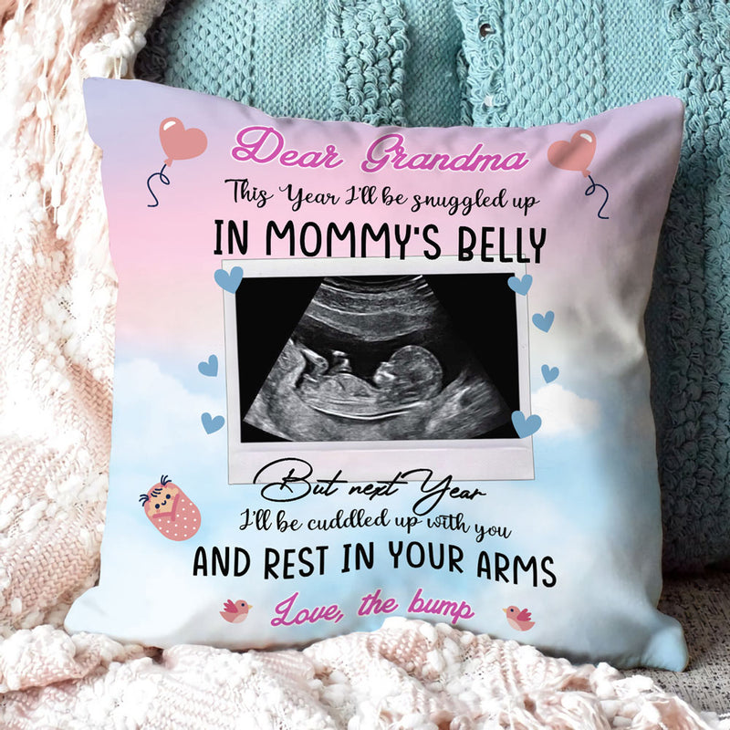 Personalized Gift For Grandma This Year In Mommy's Belly