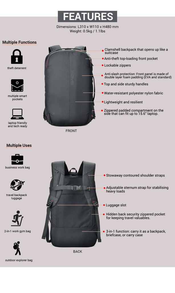 agva roadtripper bag features and functions