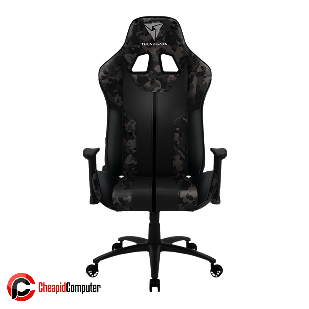 Furnitures Gaming Chair Thunderx3 Bc3 Camo Hawk Black Grey