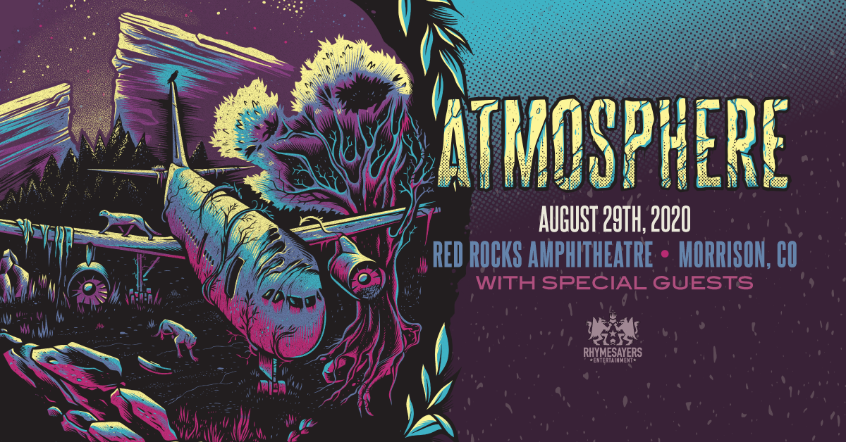 Atmosphere announces Red Rocks show! Rhymesayers Entertainment