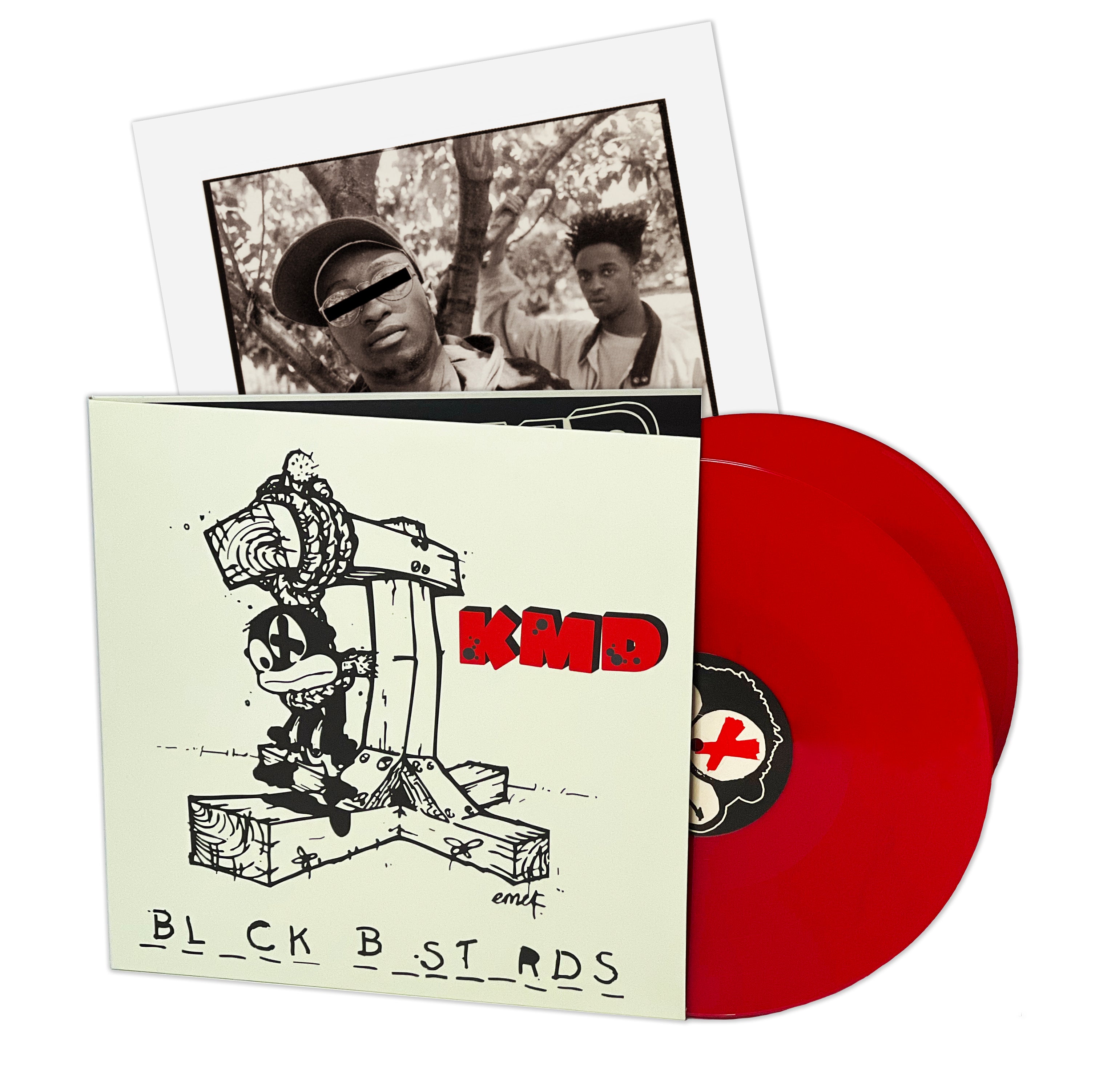 KMD - BLACK BASTARDS (Red Vinyl) - Rhymesayers Entertainment product image