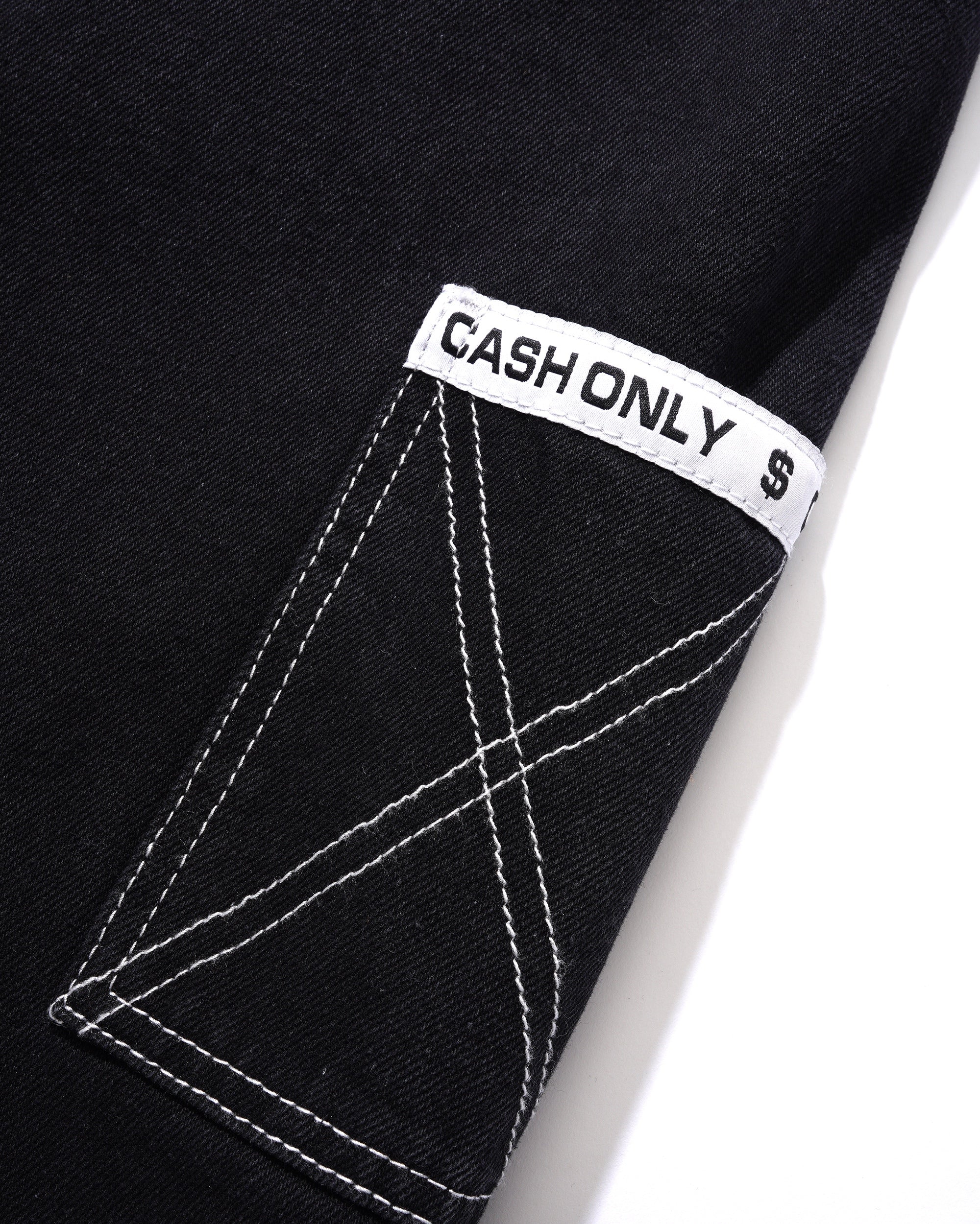 Cash Only Carpenter Baggy Jeans - Army