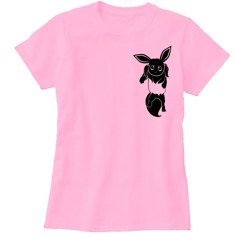 Eevee In Pocket T Shirts Adicats - pocket with eevee roblox tshirt