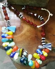 Mali shop beads necklace