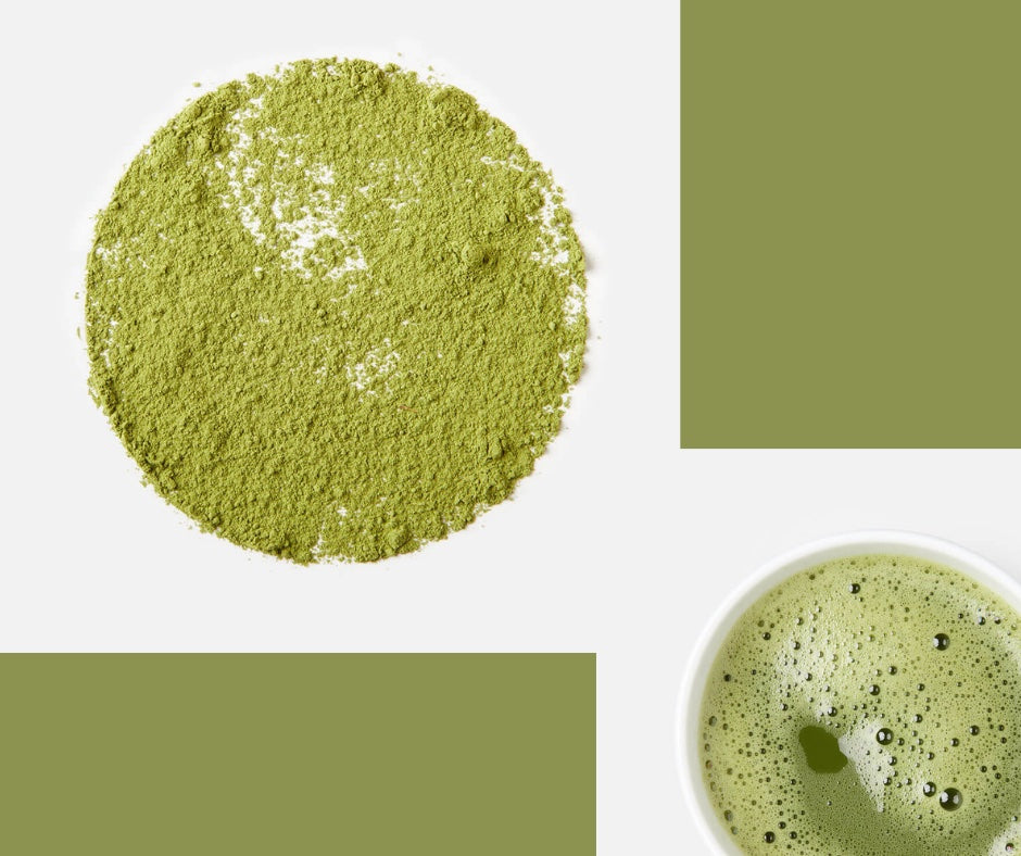 Matcha powder and liquor