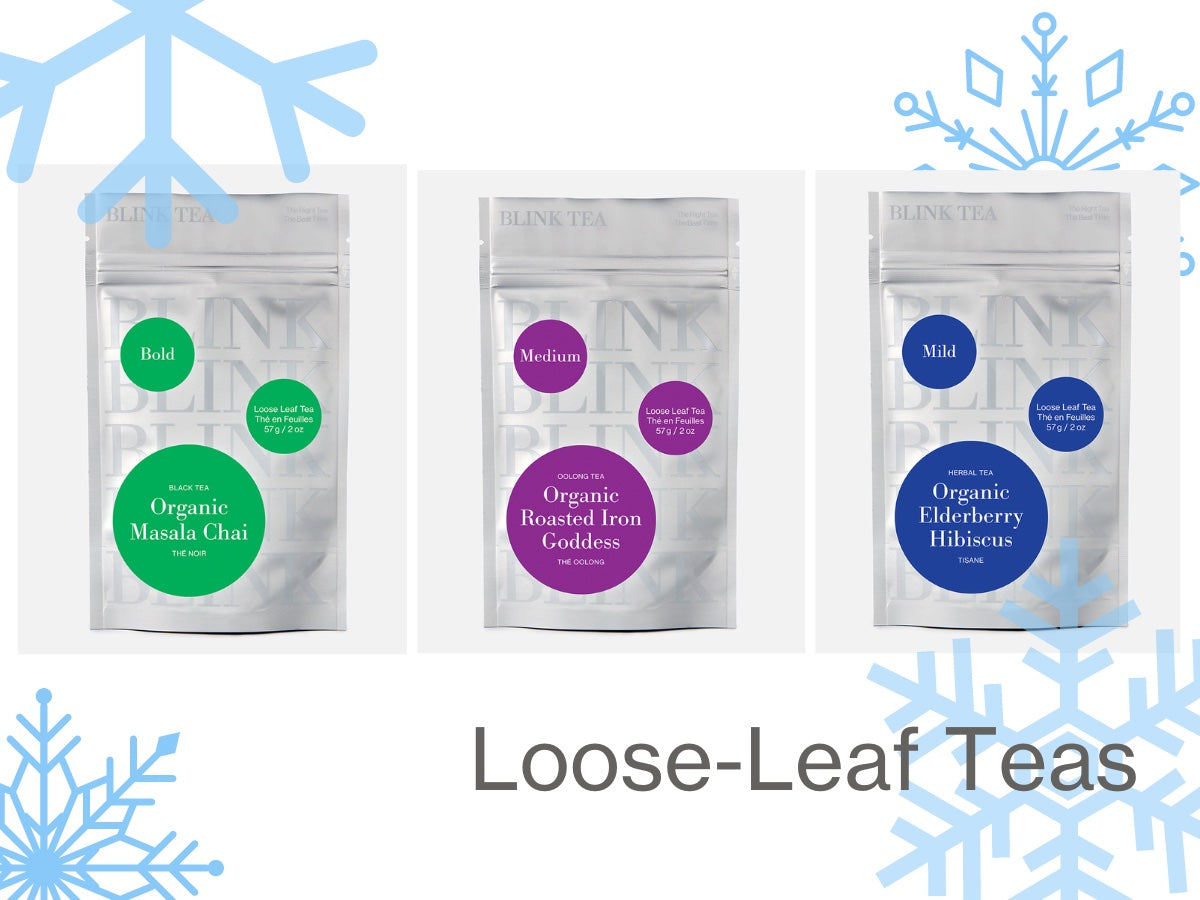 loose leaf tea packages