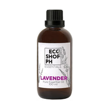 Wholesale Supplier Lavender Essential Oil 100ml sold in amber glass bottle with dripper in stock in Eco Shop Ph - Zero Waste Philippines - Metro Manila