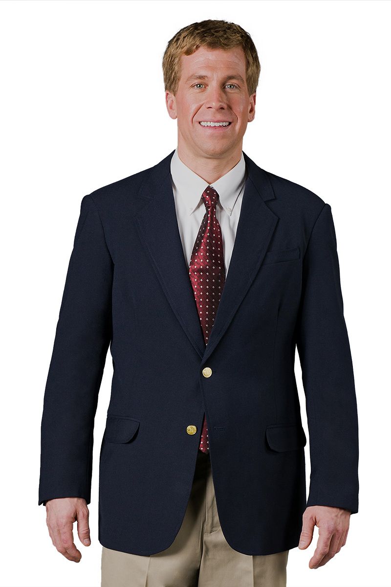 formule Reusachtig vonk Winston" Men's Navy Blazer – UniformsInStock.com