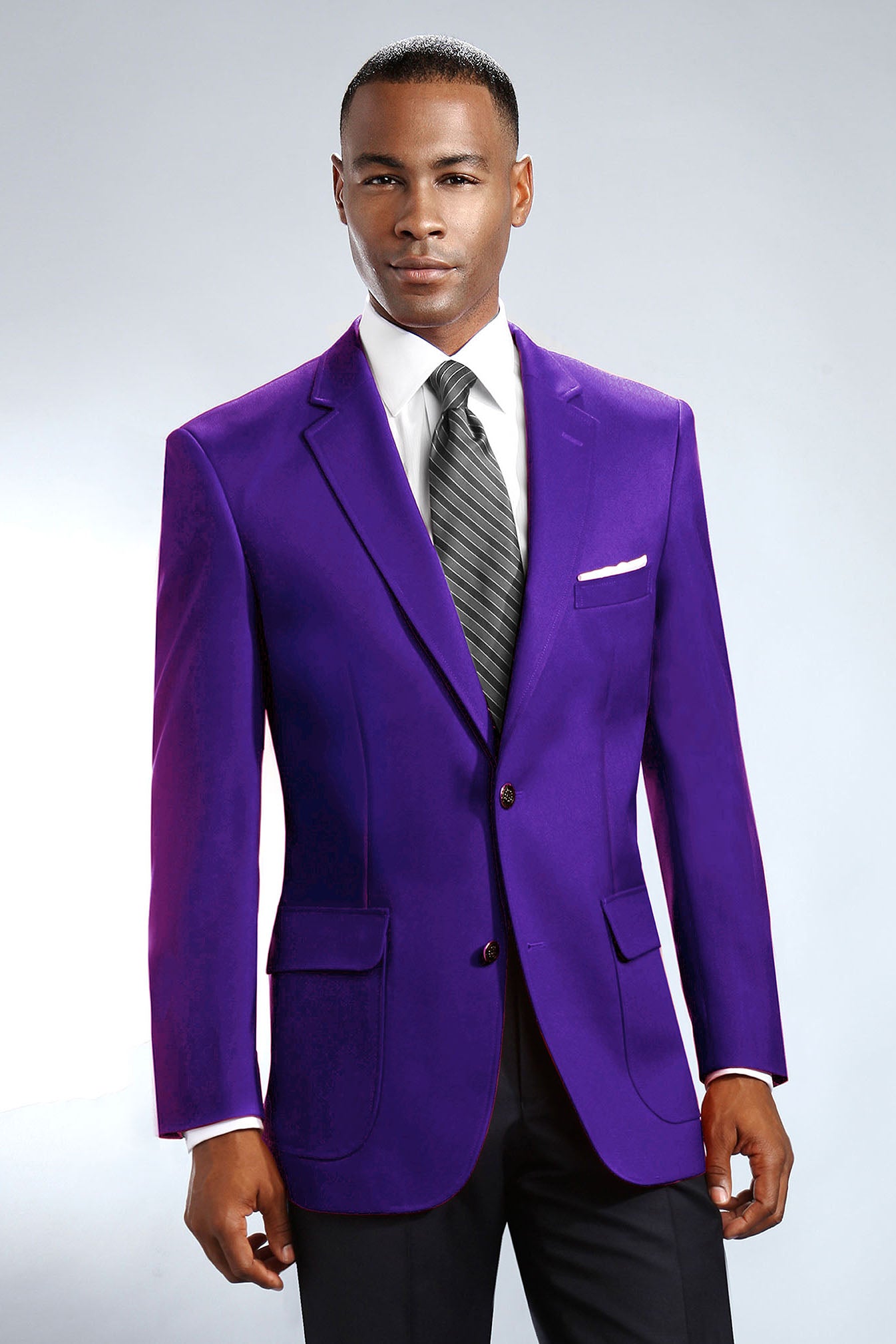 purple blazer men