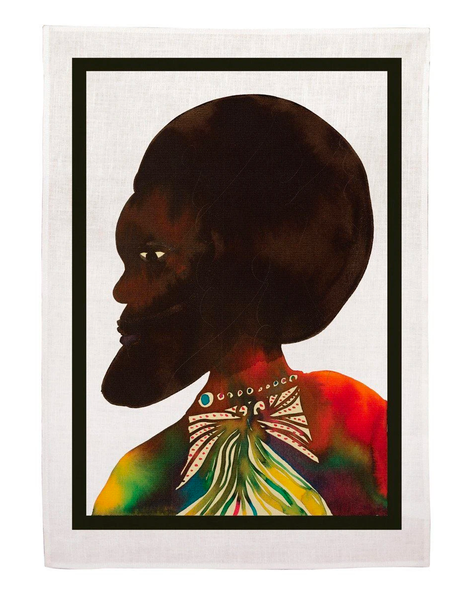 “Afromuses夫妇”(男)茶巾克里斯·奥菲利