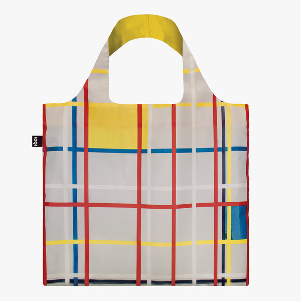Piet Mondrian《纽约3》回收手提袋