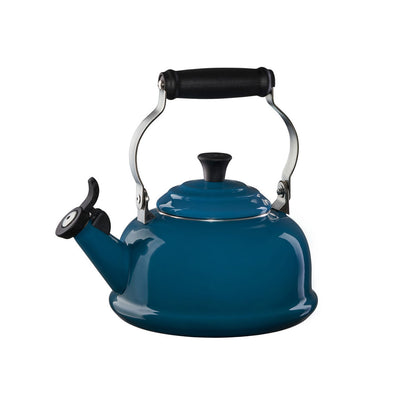 le creuset cobalt blue tea kettle