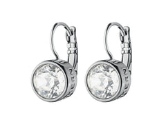 Louise classic french hook silver earring