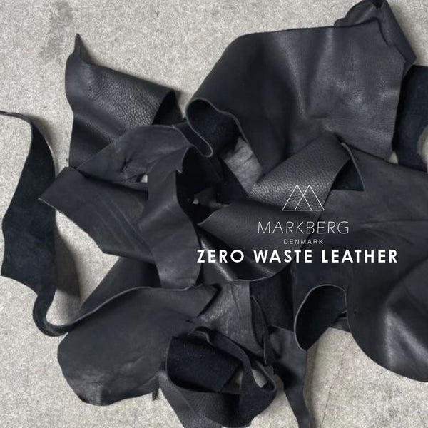 Zero waste leather