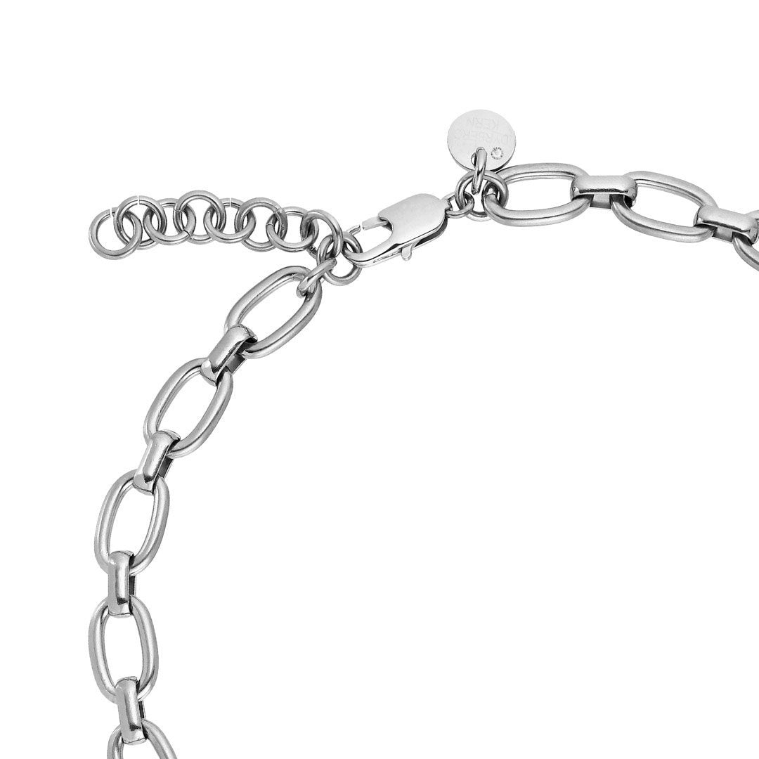 Necklaces NZ - Jam Shiny Silver Necklace | Dyrberg/Kern NZ