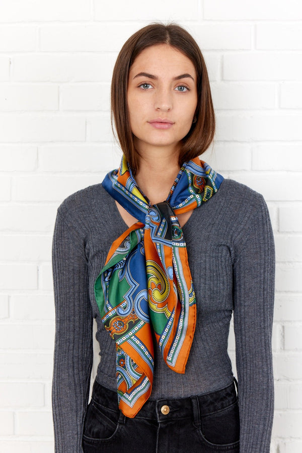 ☆大人気商品☆ sugarhill 21aw silk bended scarf arabianswimacademy.com