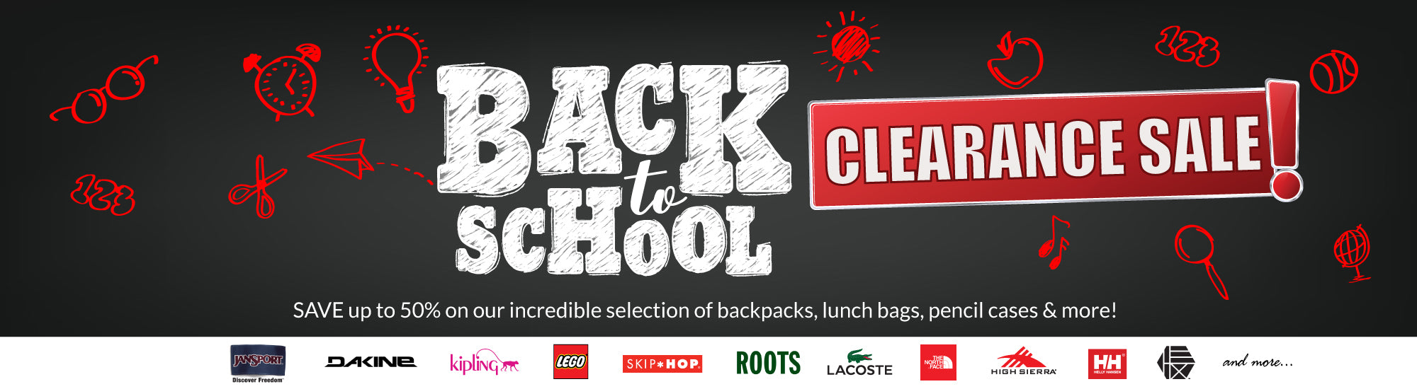 school backpack clearance sale