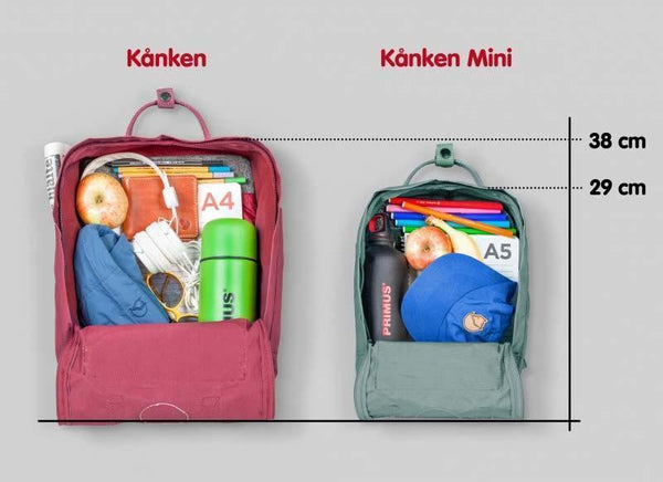 kanken backpack dimensions cm