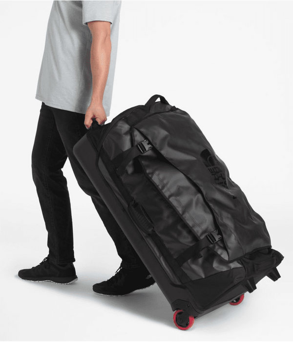 north face rolling thunder wheeled duffel