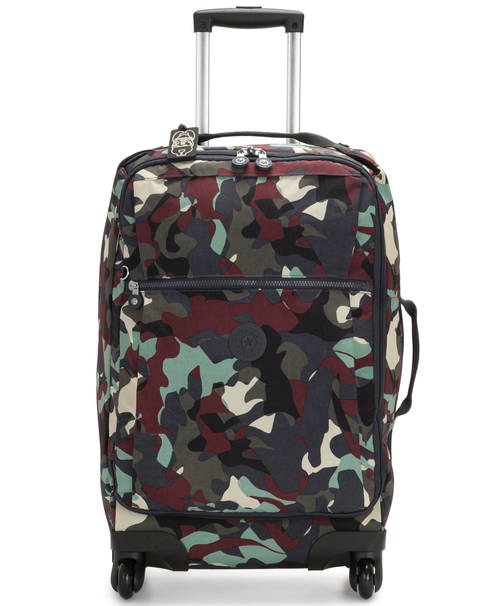 camo rolling luggage