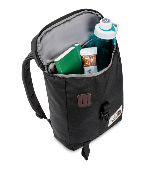 north face top loading backpack