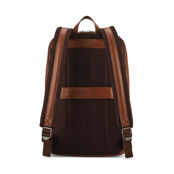 samsonite classic leather backpack