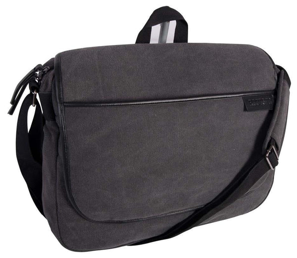 Roots 73 16 oz Canvas 15.6 Inch Messenger Bag