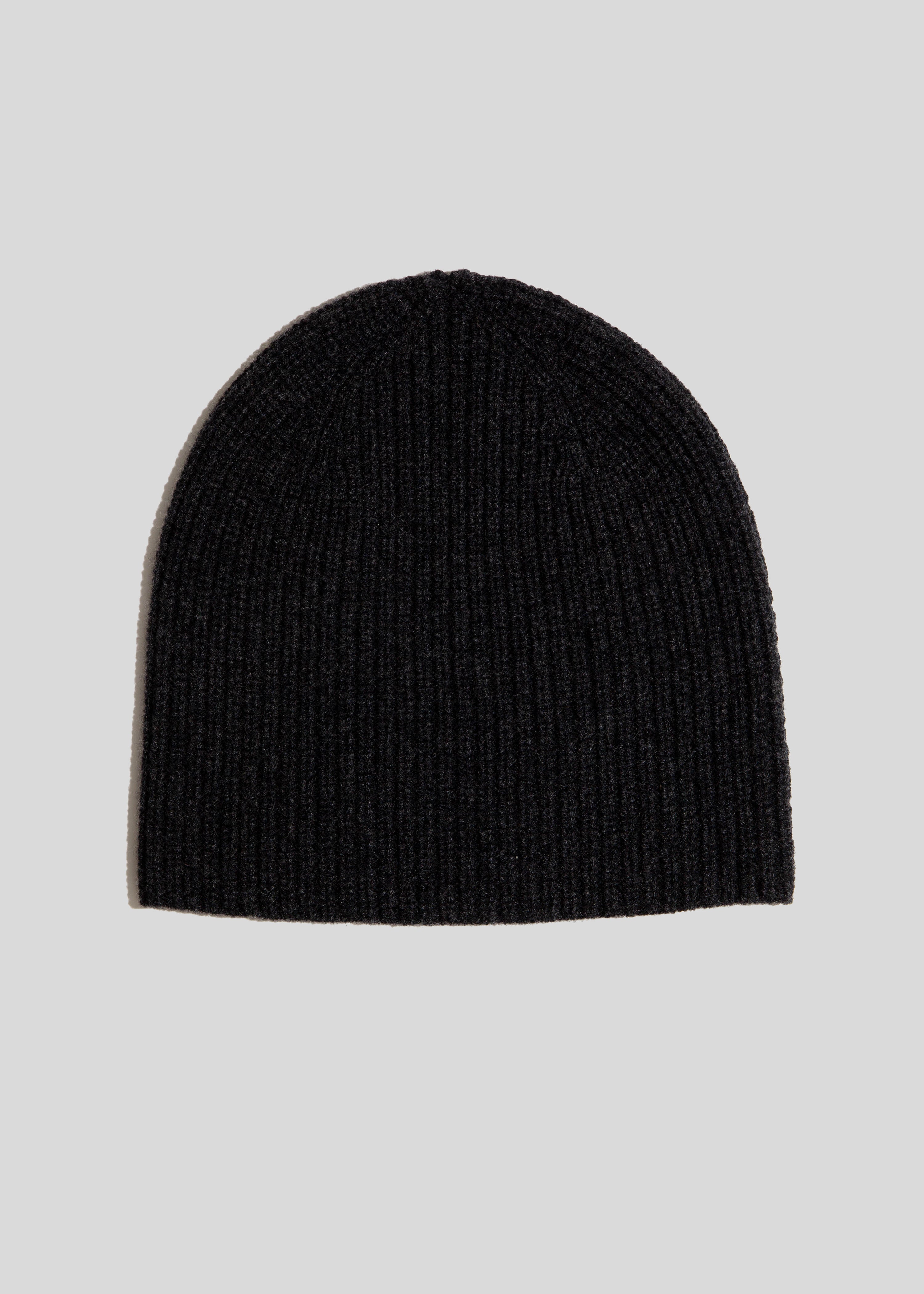 Image of The Cashmere Beanie, Charcoal