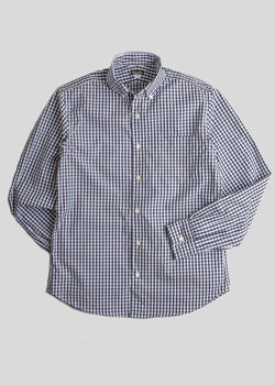 Single Needle Shirt, Black and White Check – Steven Alan