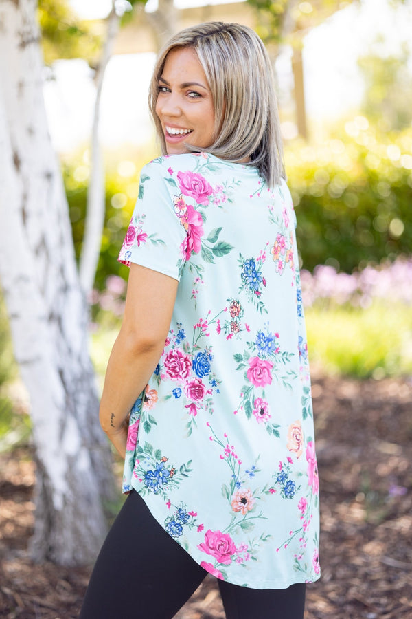 Printed Babydoll Tunic