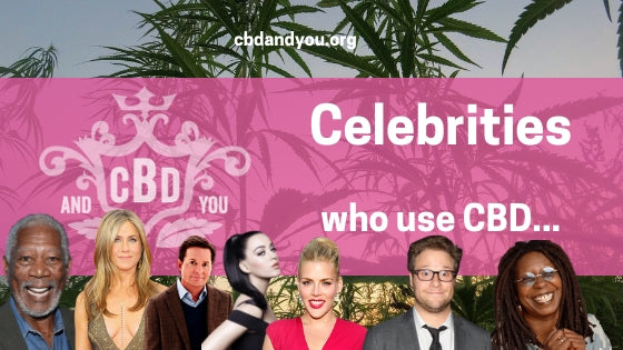Celebrities who use CBD
