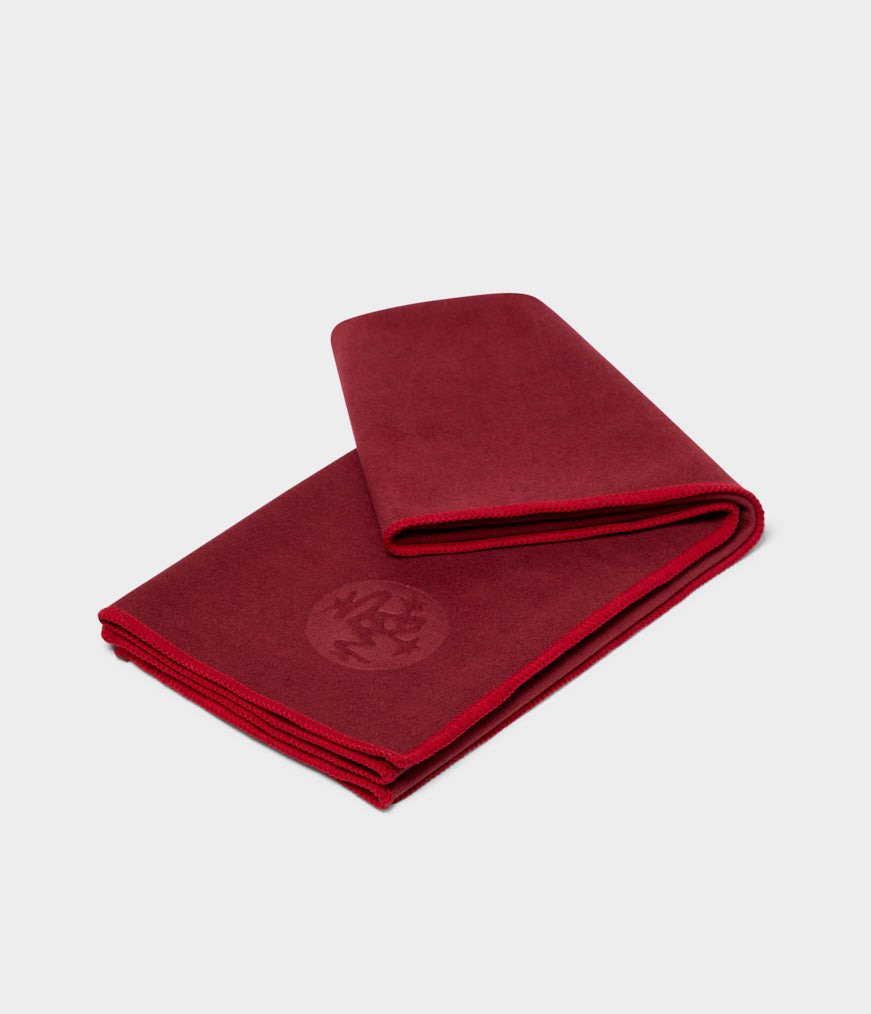 equa® yoga hand towel verve (red) / hand 16" (40cm)