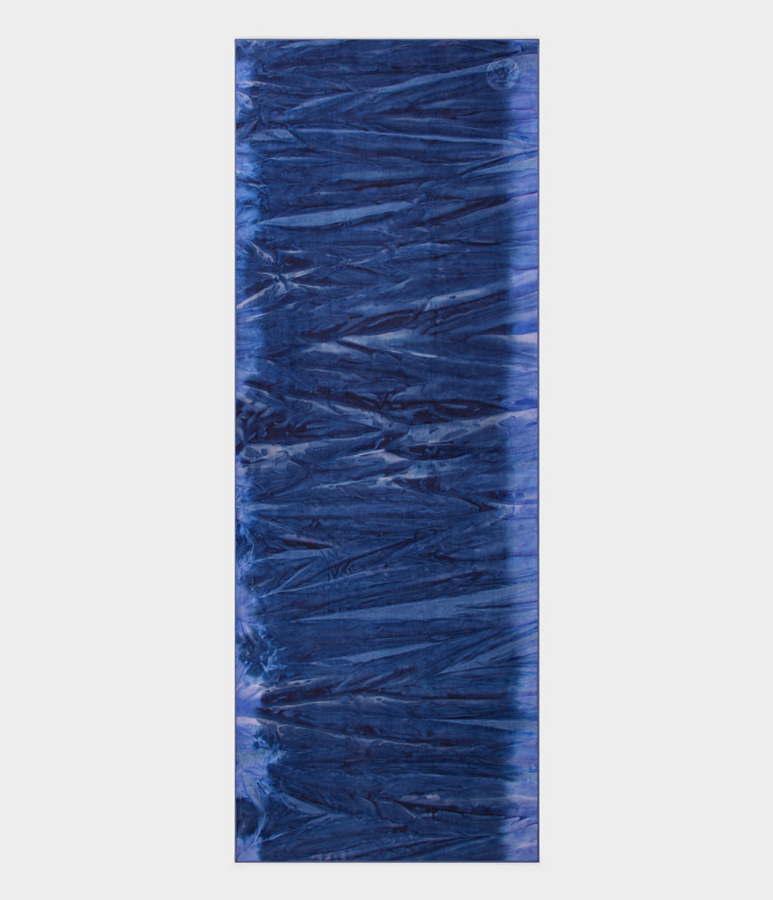 equa® yoga mat towel moon tie dye / standard 72" (182cm)