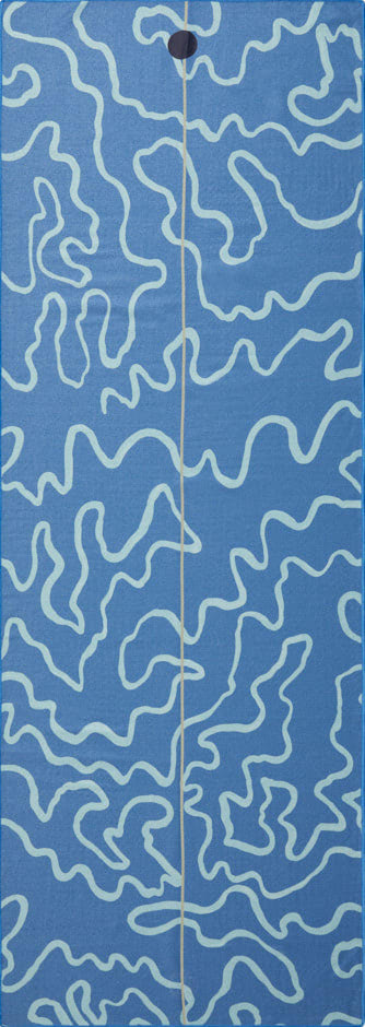 yogitoes Mat Handdoek - Ocean GL