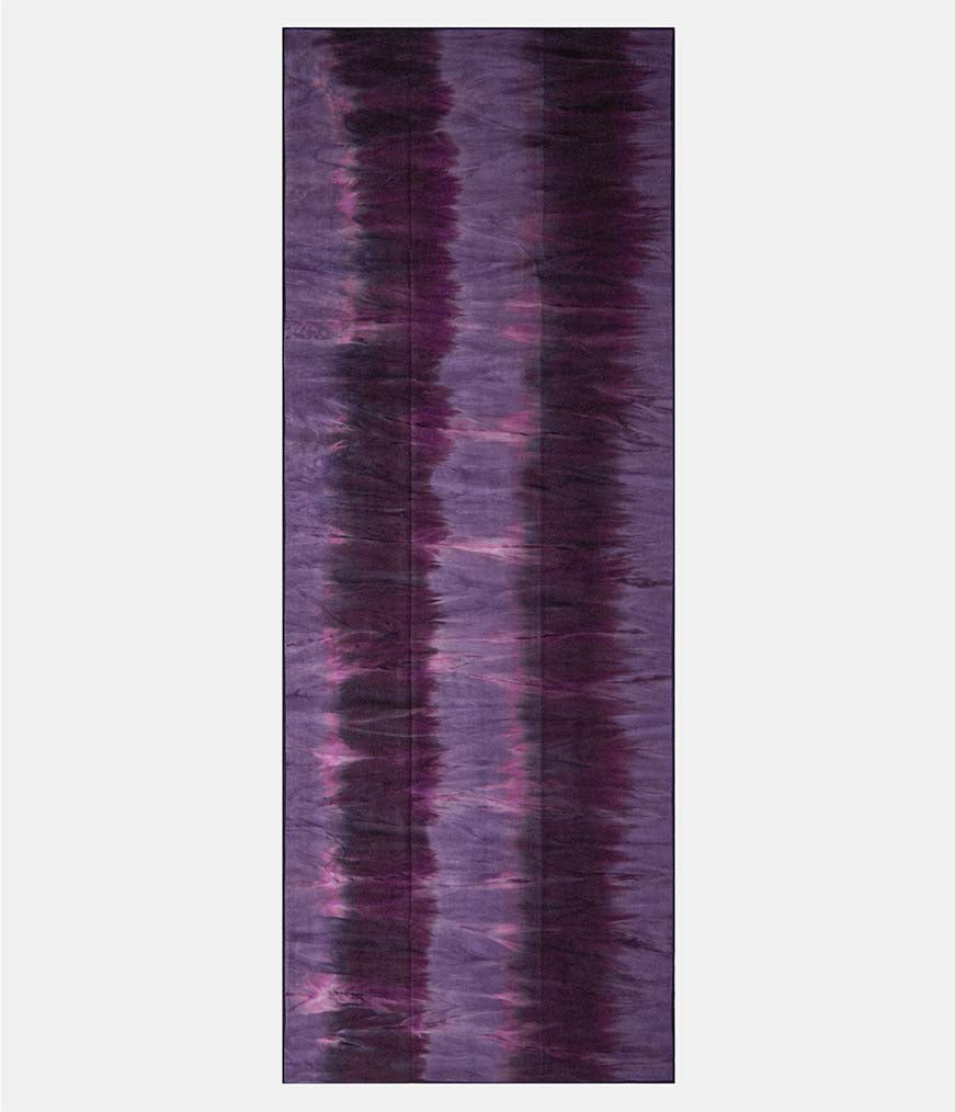 equa® yoga mat towel indulge (purple) / standard 72" (182cm)