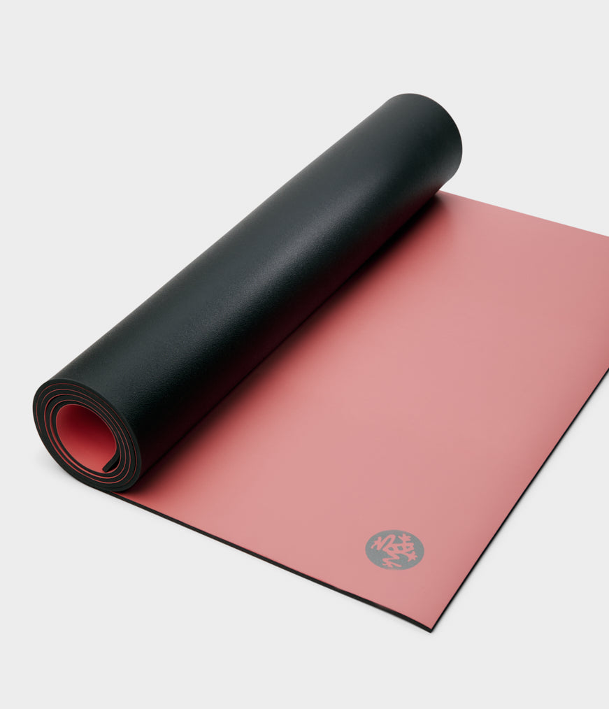 grp® adapt yoga mat 5mm deep coral / standard 71" (180cm)