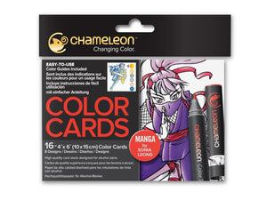 Chameleon Color Cards Manga Chameleon Art Products Na