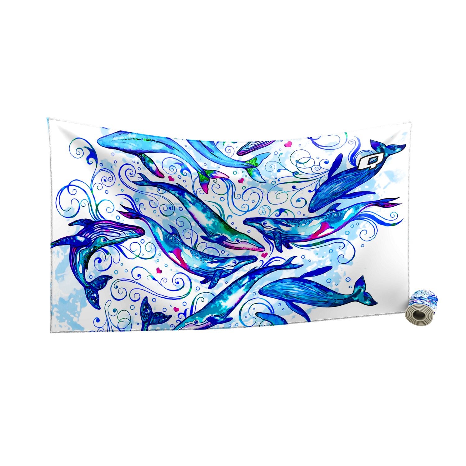 Just Keep Swimming Microfiber Swim Towel - Q Swimwear