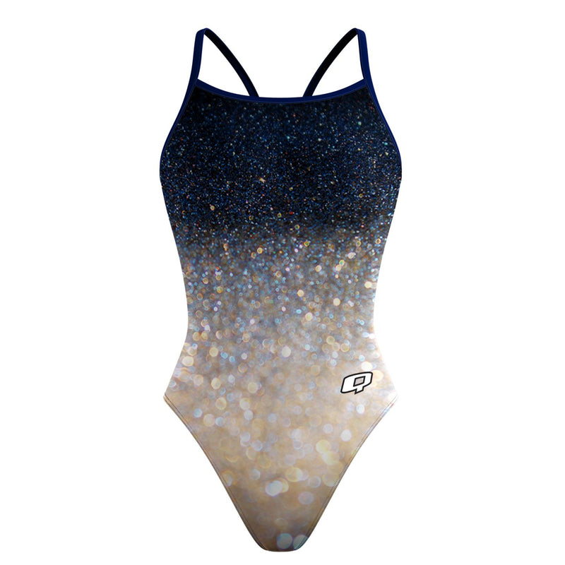 glitter swimsuit