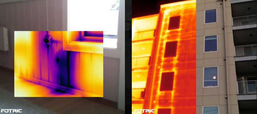 Fotric 326M thermal imager picture-in-picture